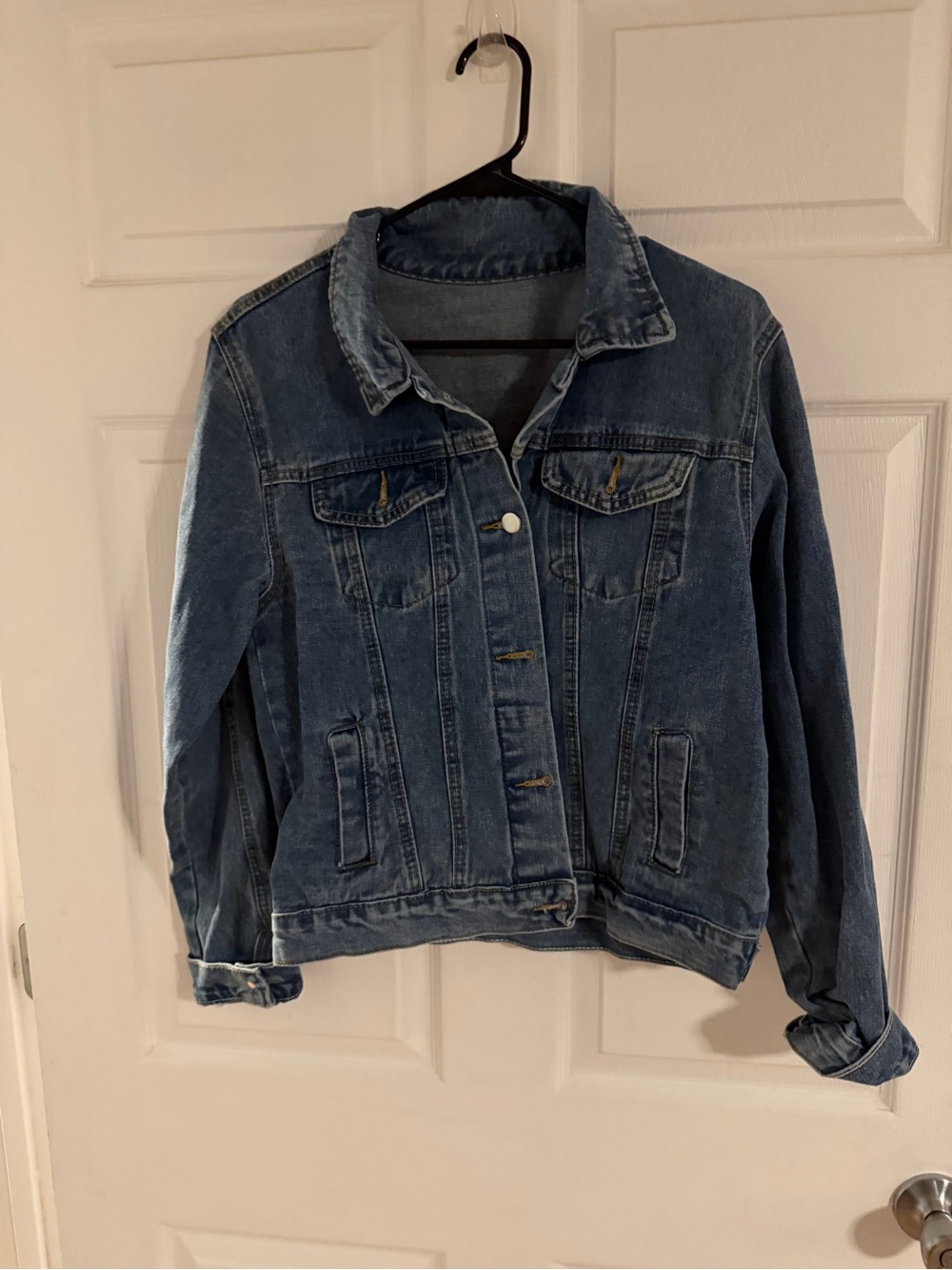 Classic Blue Denim Jacket - Women
